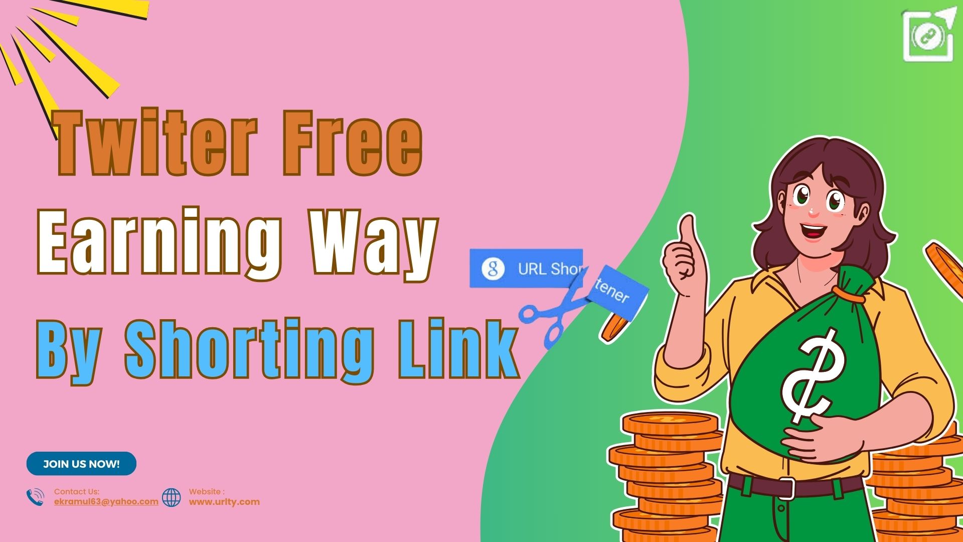 Earn Money by Shortening Links on Twitter for Free